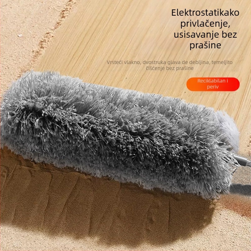 Elektrostatsko čišćenje prašine od perja, čišćenje kućanskih teleskopskih šipki, čišćenje prašine od stropa, čišćenje visokih razmaka