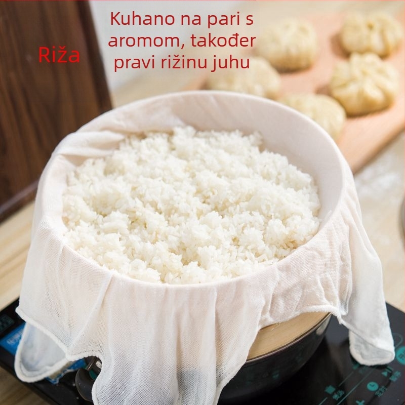 Pamučna krpa za kuhanje na pari, gaza za kuhanje na pari od riže, kućanska pamučna krpa za kuhanje na pari, neljepljiva krpa za pijesak, krpa za kuhanje na pari od tofua, filter krpa