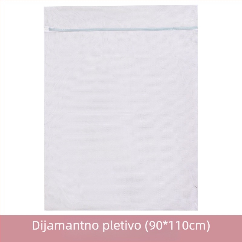 Amazon plus vreća za rublje 90*110 za pranje zavjesa u perilici rublja, posebna mrežasta vreća, navlaka za poplunu, zadebljana zaštitna vreća za pranje 60*80