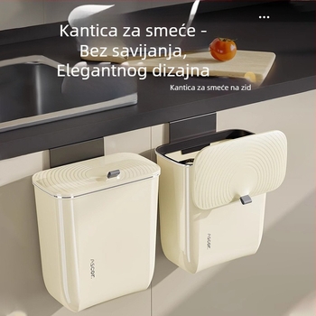 Kanta za smeće Kućanstvo Kupaonica WC Kuhinja Dnevni boravak s poklopcem Spavaća soba Velikog kapaciteta Komercijalna Zidna svjetiljka Luksuzna kanta za smeće