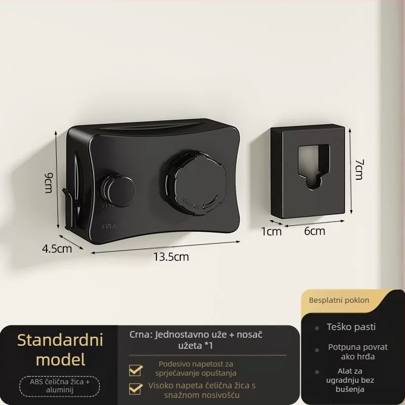 Nevidljivi konop za rublje, unutarnji balkon bez bušenja, nevidljivi uvlačivi stalak za sušenje odjeće, artefakt za kupaonicu, žičana vješalica za užad