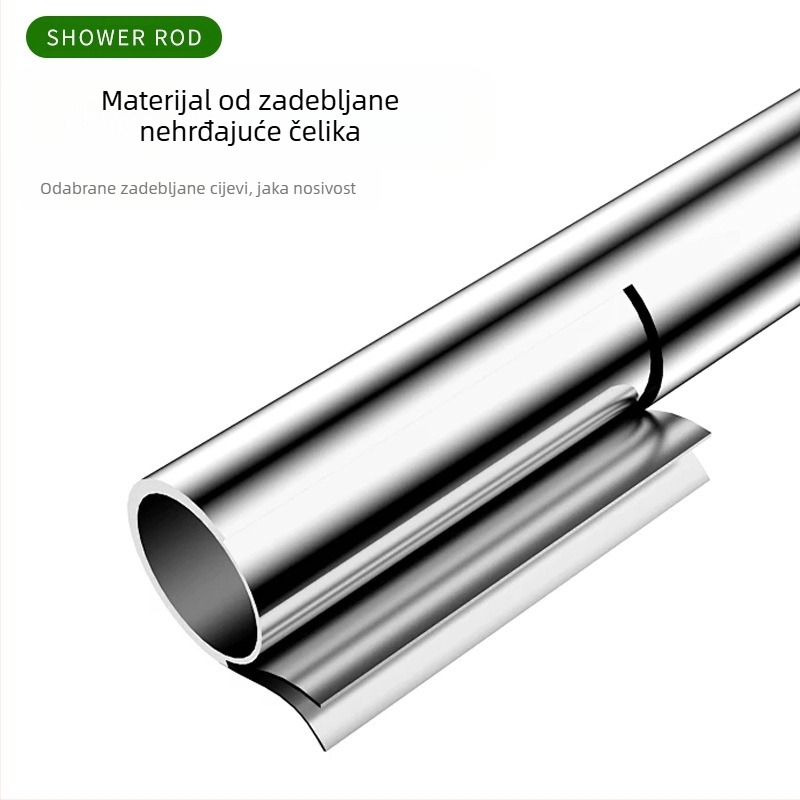 Tvornica, izravna mreža, crveni teleskopski stup od nehrđajućeg čelika, stup za odjeću, stup za tuširanje, stup u obliku slova U, stalak za stup za tuširanje u kupaonici