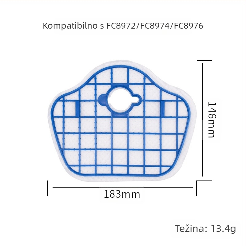 Prikladno za filter bočne četke za dodatke Philips robota za čišćenje/FC8710/FC8810/FC8772