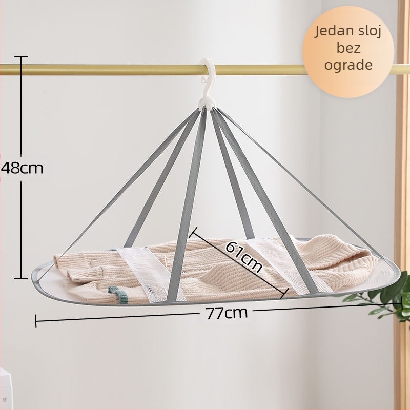 Izravna prodaja iz tvornice: Pravokutne mrežaste vreće za sušenje vunene odjeće za sprječavanje deformacije, košara za rublje s mrežicom, veleprodaja