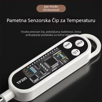 Kućanski mjerač temperature vode, temperatura ulja, visokoprecizni elektronički digitalni zaslon, termometar za hranu, prženje, pečenje, kuhinja, mlijeko