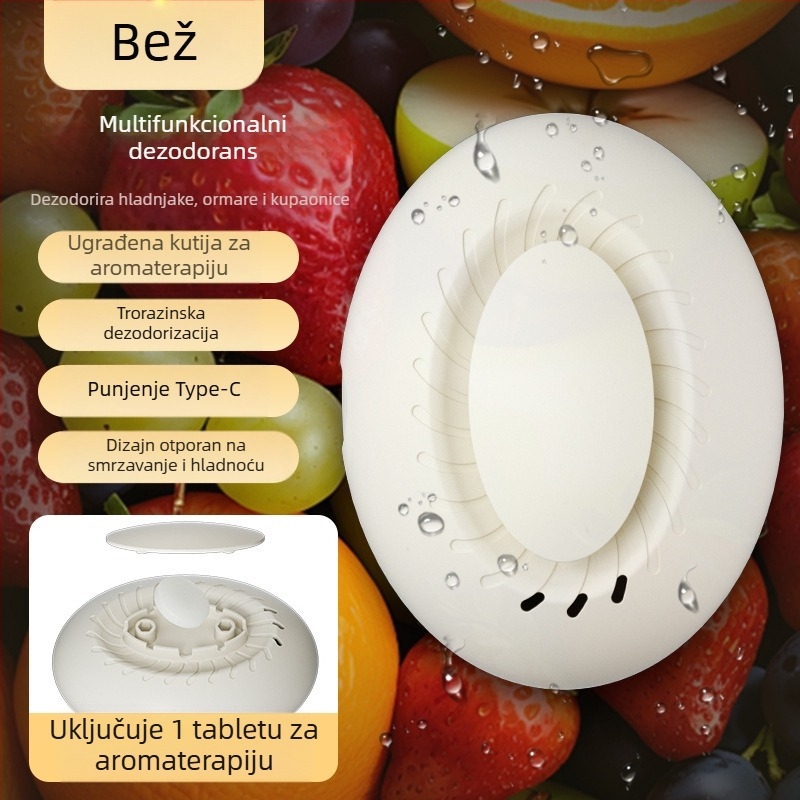 Novi dezodorans za automobilski pročišćivač zraka, pametni ozonski dezodorans, kućanski hladnjak, sterilizacijski dezodorans za održavanje svježine