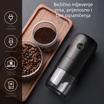 Mljevenje zrna kave Mljevenje zrna kave Ručni stroj za mljevenje zrna Veliko mljevenje Prijenosni ručni mlin za kavu u zrnu