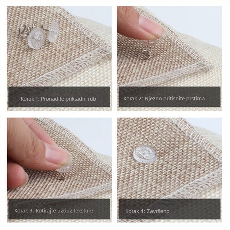 Ekskluzivna prekogranična opskrba pričvršćivača za jastuke za sofe za kućnu upotrebu, uvijača za navlake za sofe, nevidljivih sigurnosnih pričvršćivača za krevete protiv klizanja i zapetljavanja