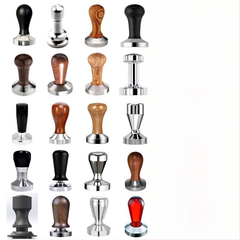 Tamper za kavu, Distributer praha, Tamper s konstantnom silom, Tamper pod pritiskom, Preša za prah, Pribor za distributer praha, Štapić za miješanje kave