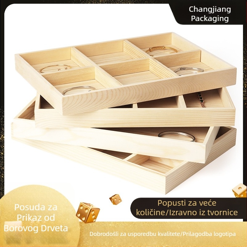 Borov nakit, ploča za nakit, prstenje, naušnice, pladanj, ogrlica, privjesak, pohrana nakita, paleta, rekviziti za izlaganje, veleprodaja