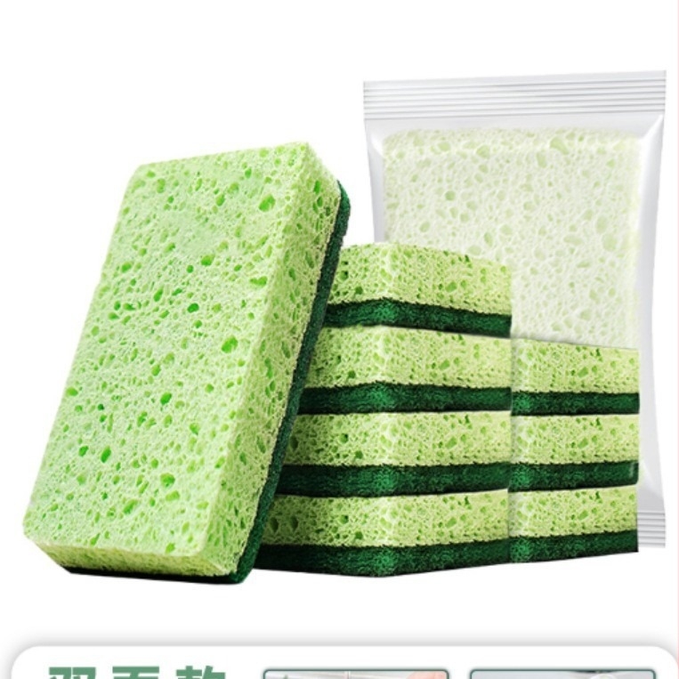 Prekogranična spužva za pranje perilice od drvene pulpe, čarobna perilica, zgusnuta pamučna spužva za pranje perilice, upijajuća krpa za čišćenje perilice