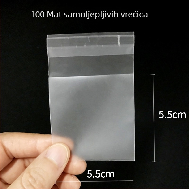 Vrećica za pakiranje kolačića Pahuljica Hrskava Proteinski Šećer Makaroni Jaje Hrskava Madeleine Scone Prozirna Samoljepljiva Vrećica