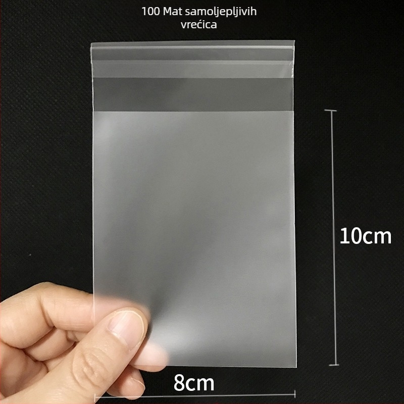 Vrećica za pakiranje kolačića Pahuljica Hrskava Proteinski Šećer Makaroni Jaje Hrskava Madeleine Scone Prozirna Samoljepljiva Vrećica