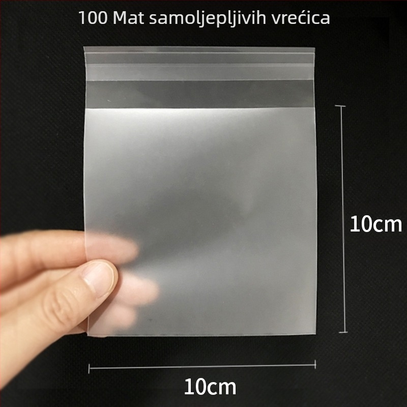 Vrećica za pakiranje kolačića Pahuljica Hrskava Proteinski Šećer Makaroni Jaje Hrskava Madeleine Scone Prozirna Samoljepljiva Vrećica