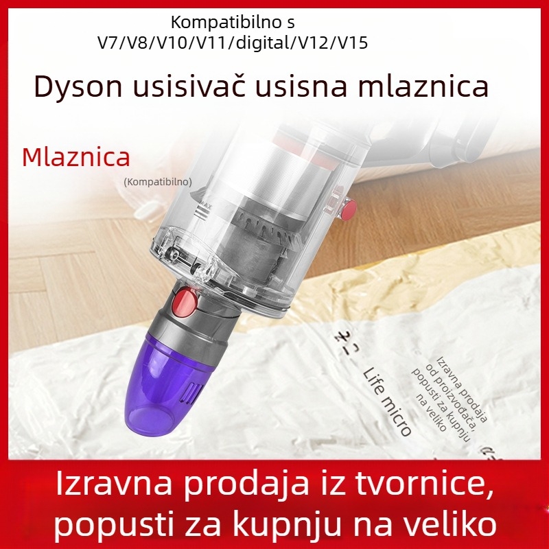 Dyson pribor za usisavače v7v8v10v11v15 vrećica za usisavanje, usisna glava za usisavanje u kućanstvu