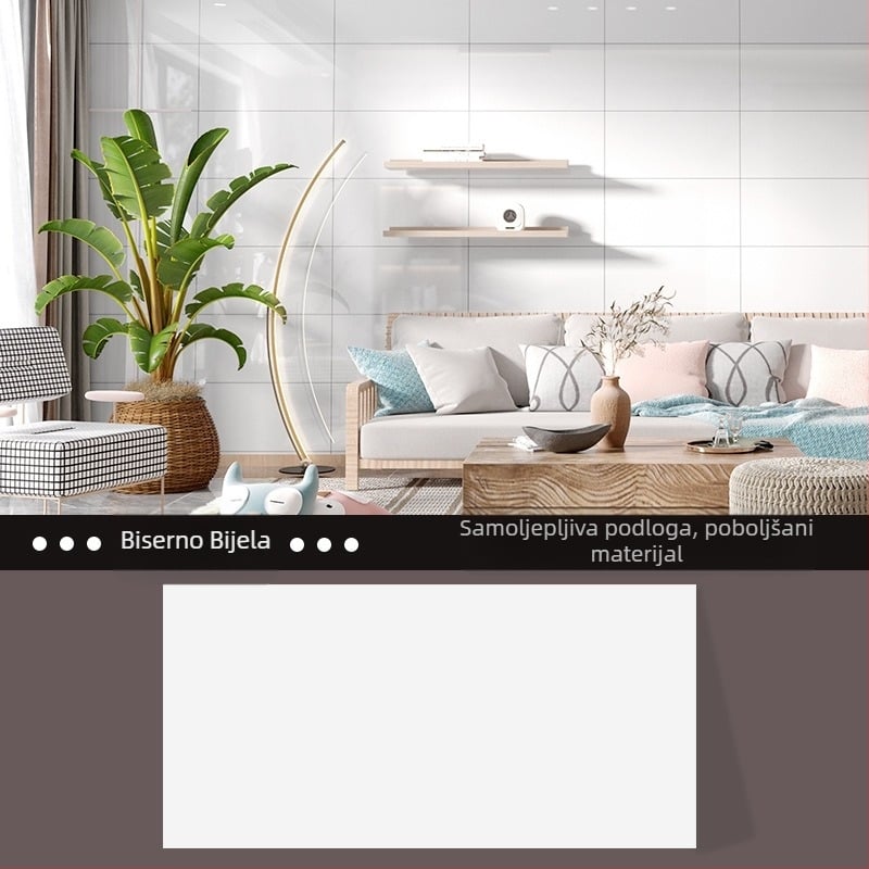 Naljepnice za WC, vodootporne naljepnice za zid, kupaonica, oštećeni zid kupaonice, ružne naljepnice za pločice, aluminijska plastična ploča, samoljepljive tapete