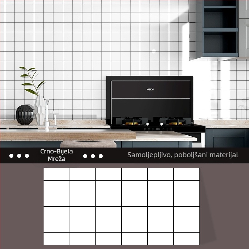 Naljepnice za WC, vodootporne naljepnice za zid, kupaonica, oštećeni zid kupaonice, ružne naljepnice za pločice, aluminijska plastična ploča, samoljepljive tapete