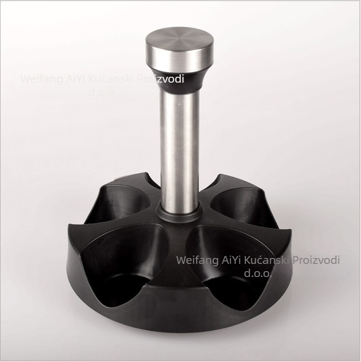 Kuhinjski pribor, rotirajući set staklenih boca za začine, staklenka za začine od nehrđajućeg čelika, stalak za boce za začine, kutija za začine