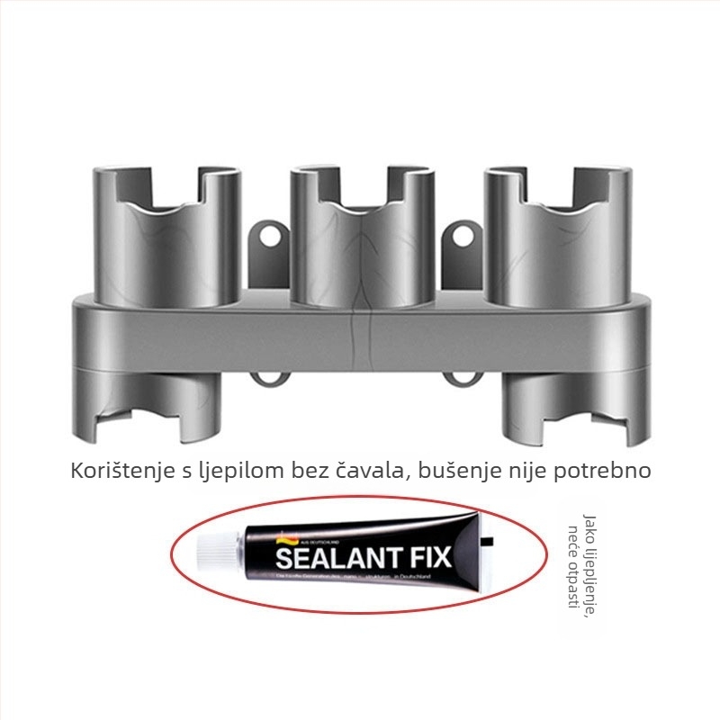 Prikladno za Dyson usisavač, nosač za pohranu usisne glave V6, stalak bez rupa V7/V8, pribor bez pet rupa za čavle V10/V11