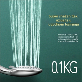 Xiamen Hans Supercharged petostepeni tuš za pranje, veliki tuš, glava tuša, kućna glava tuša