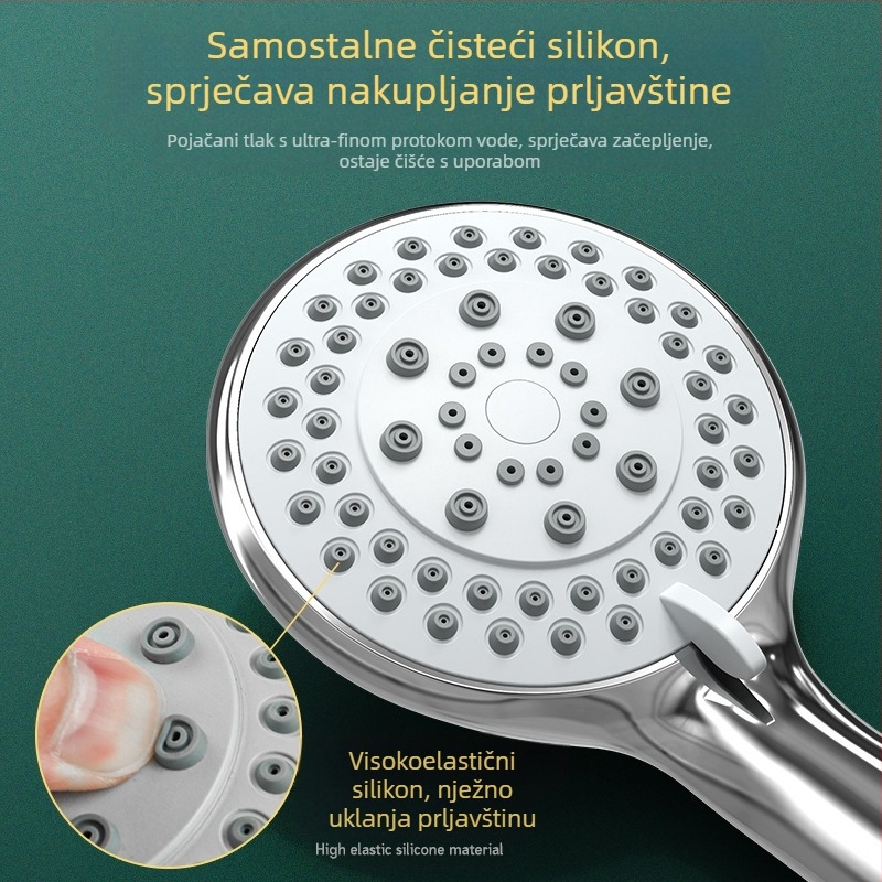 Xiamen Hans Supercharged petostepeni tuš za pranje, veliki tuš, glava tuša, kućna glava tuša