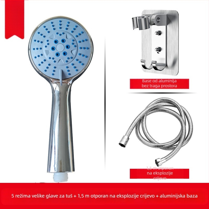 Xiamen Hans Supercharged petostepeni tuš za pranje, veliki tuš, glava tuša, kućna glava tuša