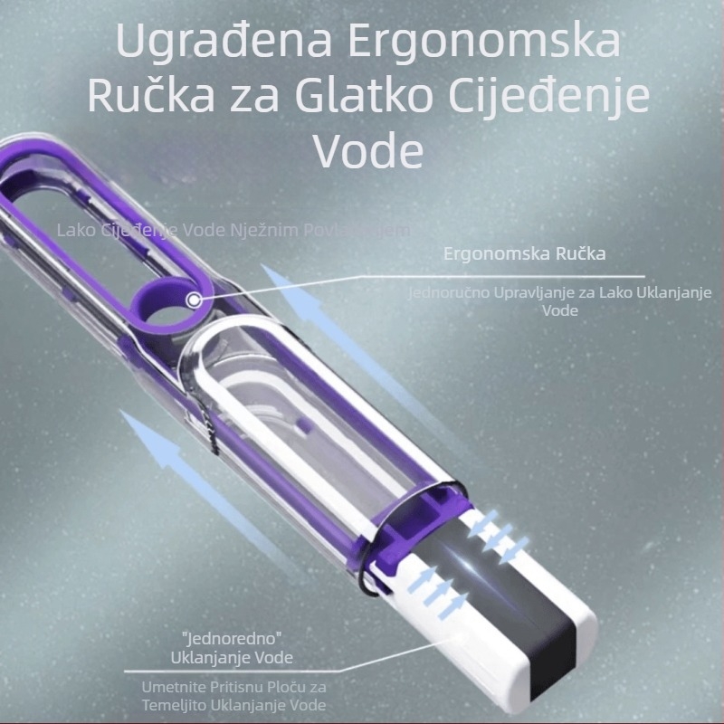 Ručno pranje, lijeno višenamjensko teleskopsko stolno mini malo brisanje, ručni upijajući WC, WC kuhinja, kućanski poslovi