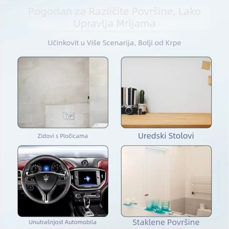 Ručno pranje, lijeno višenamjensko teleskopsko stolno mini malo brisanje, ručni upijajući WC, WC kuhinja, kućanski poslovi