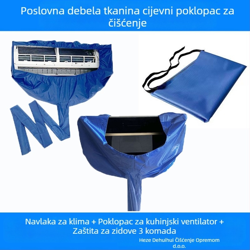 Poklopac za čišćenje klima uređaja, novi poklopac za skupljanje vode, kućanski viseći vodootporni poklopac, napa, vrećica za skupljanje vode, univerzalna vreća za bojler