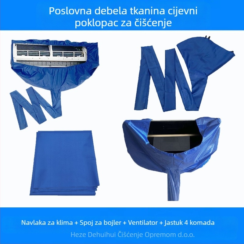 Poklopac za čišćenje klima uređaja, novi poklopac za skupljanje vode, kućanski viseći vodootporni poklopac, napa, vrećica za skupljanje vode, univerzalna vreća za bojler