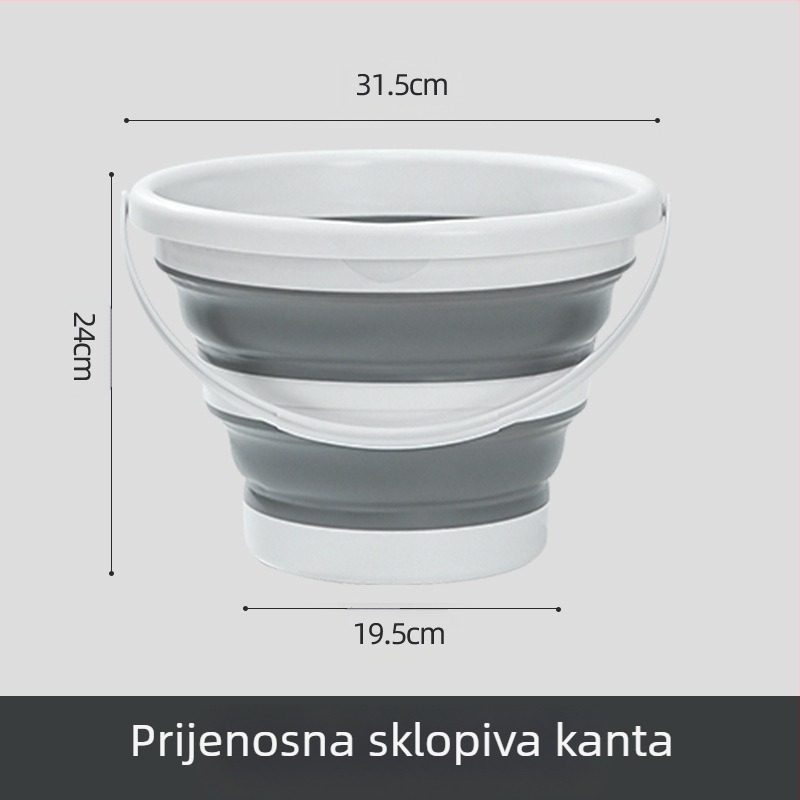 Sklopiva kanta, Sklopiva kanta za vanjsku upotrebu, Kanta za ribolov, Prijenosna teleskopska kanta za pohranu u automobilu, Kanta za pranje automobila, Kanta za pranje umjetničkih olovaka