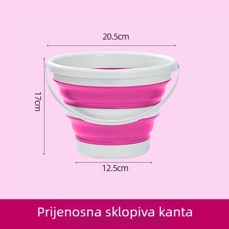 Sklopiva kanta, Sklopiva kanta za vanjsku upotrebu, Kanta za ribolov, Prijenosna teleskopska kanta za pohranu u automobilu, Kanta za pranje automobila, Kanta za pranje umjetničkih olovaka