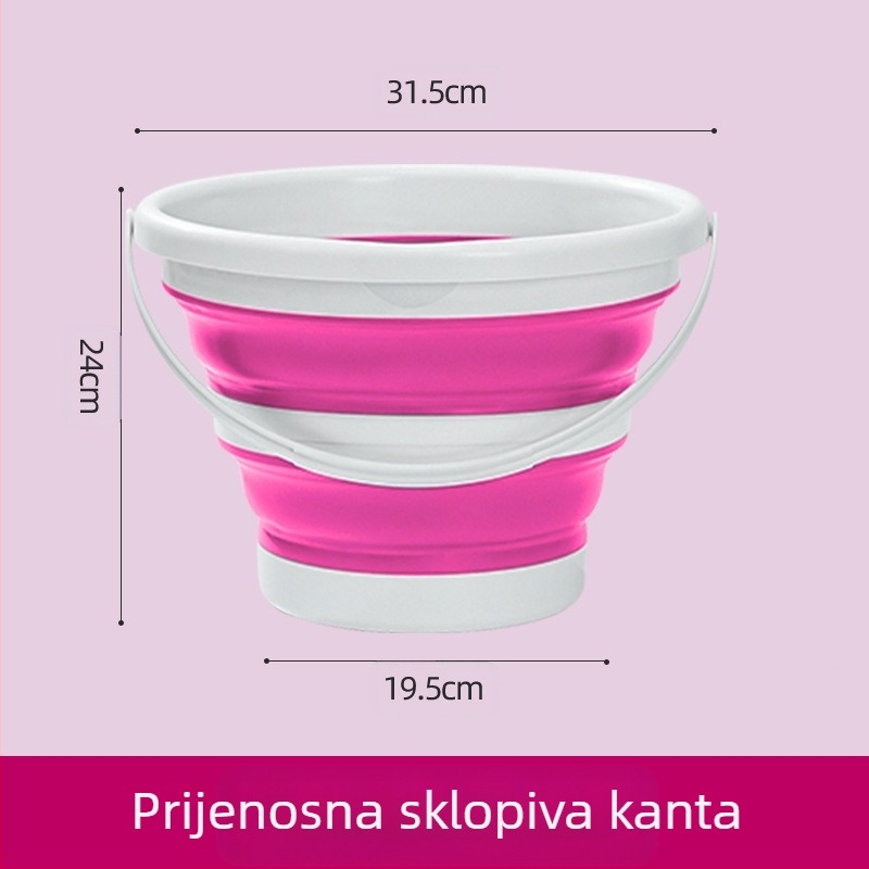 Sklopiva kanta, Sklopiva kanta za vanjsku upotrebu, Kanta za ribolov, Prijenosna teleskopska kanta za pohranu u automobilu, Kanta za pranje automobila, Kanta za pranje umjetničkih olovaka