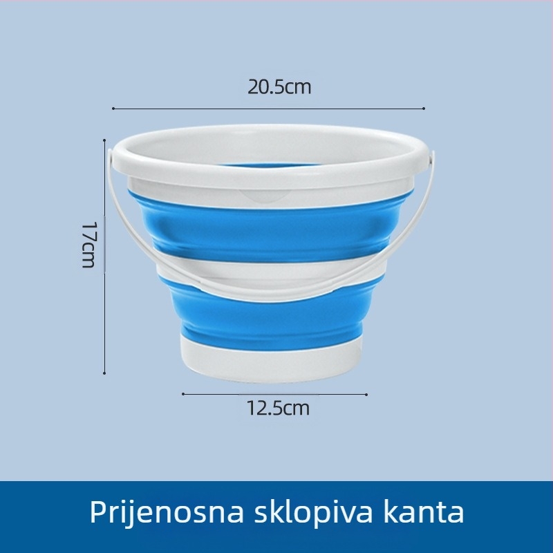 Sklopiva kanta, Sklopiva kanta za vanjsku upotrebu, Kanta za ribolov, Prijenosna teleskopska kanta za pohranu u automobilu, Kanta za pranje automobila, Kanta za pranje umjetničkih olovaka