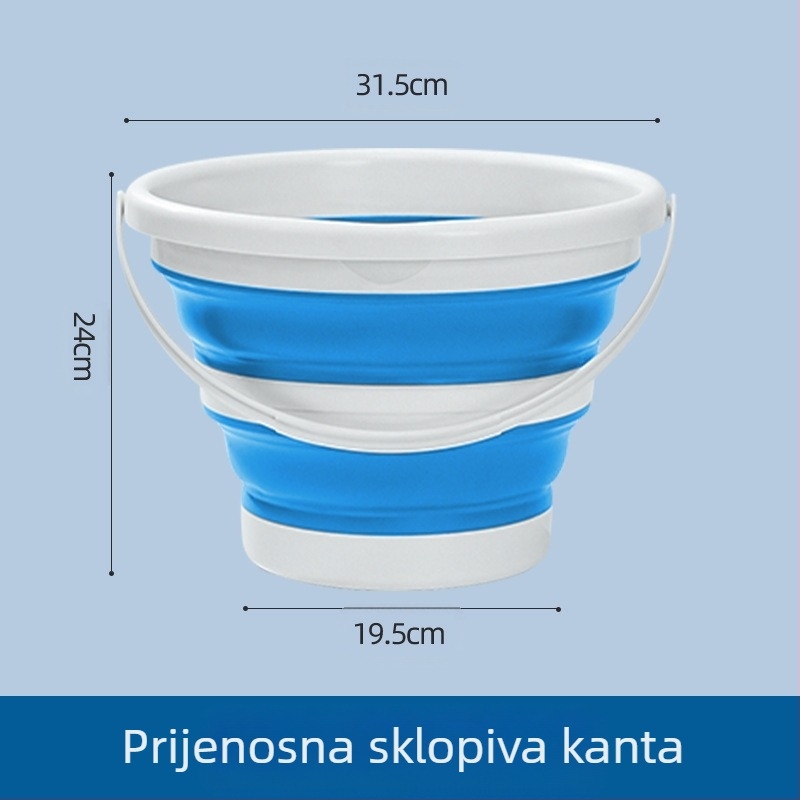 Sklopiva kanta, Sklopiva kanta za vanjsku upotrebu, Kanta za ribolov, Prijenosna teleskopska kanta za pohranu u automobilu, Kanta za pranje automobila, Kanta za pranje umjetničkih olovaka