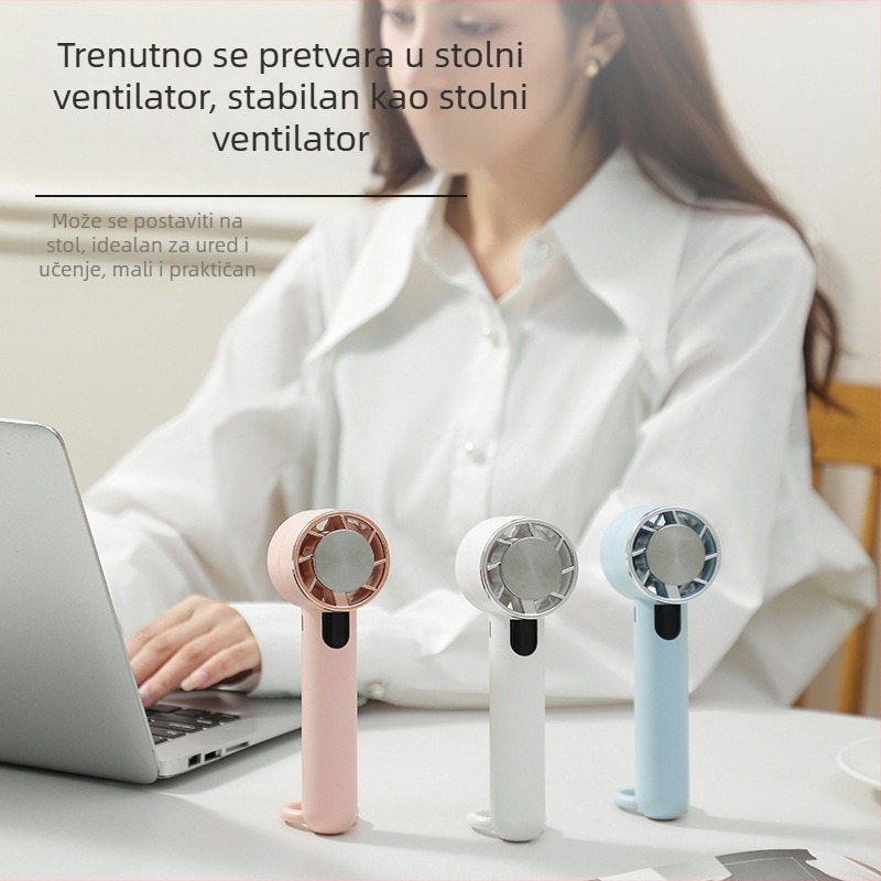 Weile Star 25 godina novi ručni ventilator za hlađenje, kompaktni prijenosni vanjski kompresor za led, mali ventilator, ventilator s kopčom za planinarenje