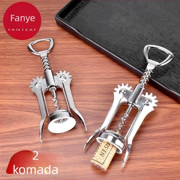 Besplatna dostava/Otvarač za boce B1V - Otvarač za boce dva u jednom za vino i pivo, višenamjenski kućanski alat