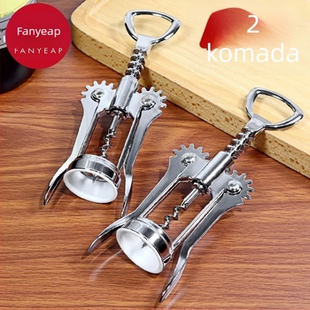 Besplatna dostava/Otvarač za boce B1V - Otvarač za boce dva u jednom za vino i pivo, višenamjenski kućanski alat