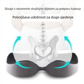 Jastuk za sjedenje, jastuk za uredsku stolicu, jastuk za stolicu, jastuk od memorijske pjene za automobil, jastuk za stražnjicu, jastuk za studente, jastuk za bokove