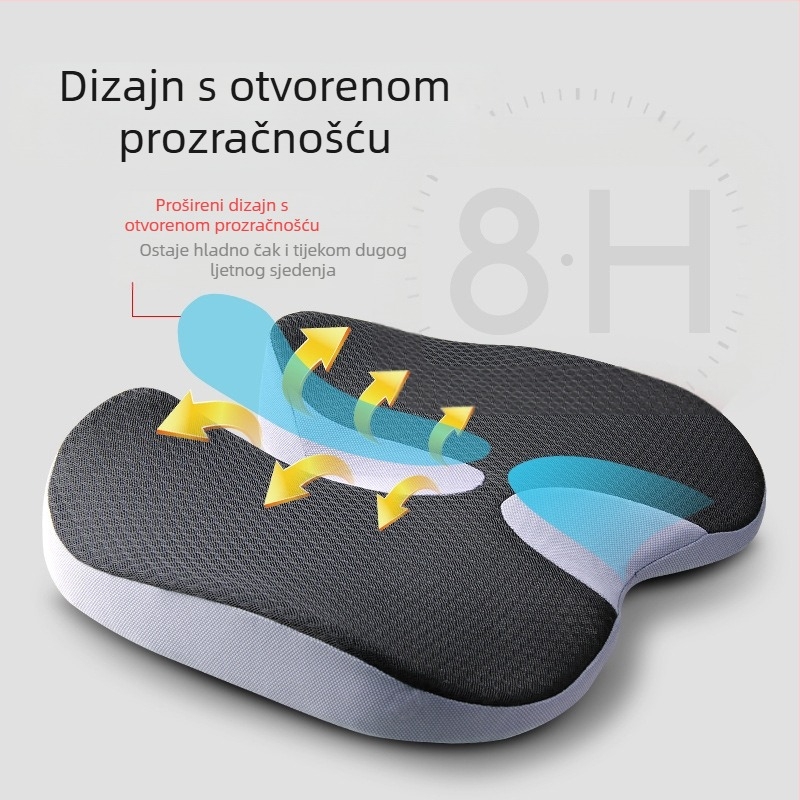 Jastuk za sjedenje, jastuk za uredsku stolicu, jastuk za stolicu, jastuk od memorijske pjene za automobil, jastuk za stražnjicu, jastuk za studente, jastuk za bokove