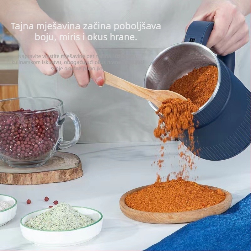 Prekogranična opskrba mlinom Kineski medicinski mlin Artefakt od žitarica Začin od kave u zrnu Ljekoviti materijal Multifunkcionalni stroj za mljevenje