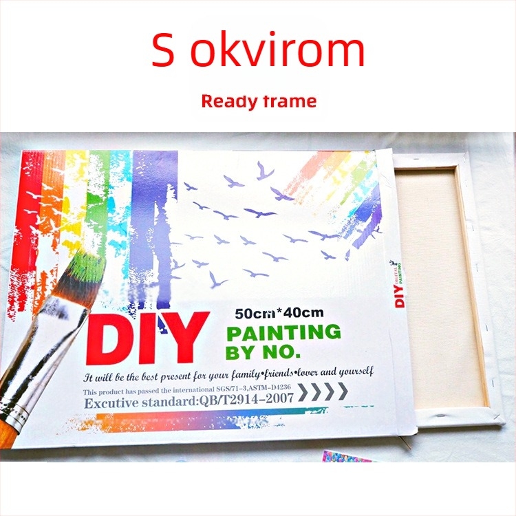 Uradi sam digitalna slika uljem Amazon Shopee Douyin Stitch Priča o igračkama Tvornica slika uljem Veleprodaja Dropshipping