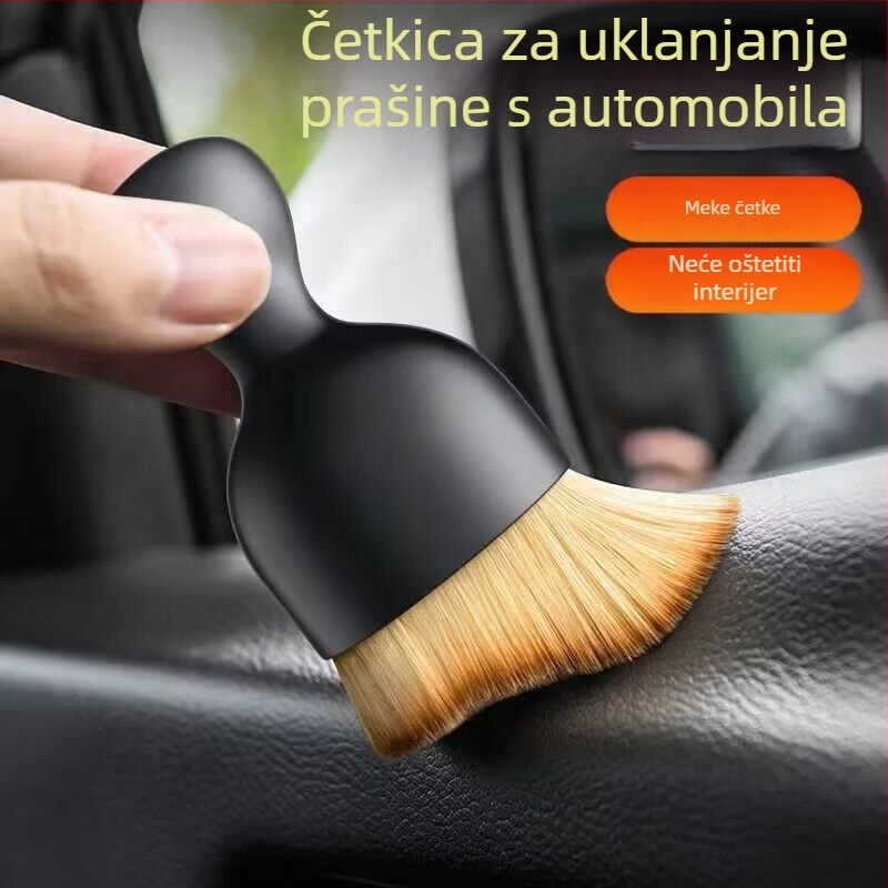 Četka za detalje ljepote automobila Četka za pranje automobila Sapnica klima uređaja Unutarnje obloge Automobilski razmak Mekana četka Alat Četka za unutrašnjost na zalihi