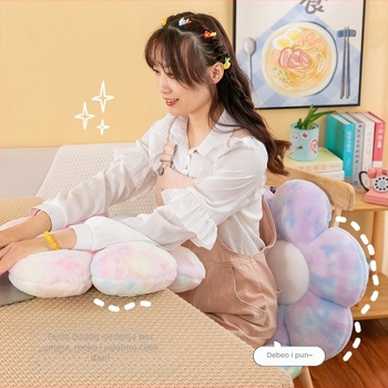 Ins visoka vrijednost boje novi cvjetni jastuk jastuk plišana igračka jastuk za spavanje ukrasi za uredsku stolicu jastuk za kauč