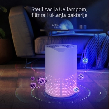Novi kućni pročišćivač zraka s aktivnim ugljenom za male kućanske aparate, uredski stolni filter za pročišćivač zraka