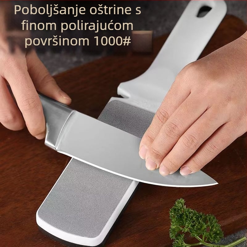 Novi višenamjenski kamen za oštrenje brusnog kamena, artefakt za kućanstvo, kamen za oštrenje kuhinjskih noževa, 400 mesh 1000 mesh, kuhinjski gadget