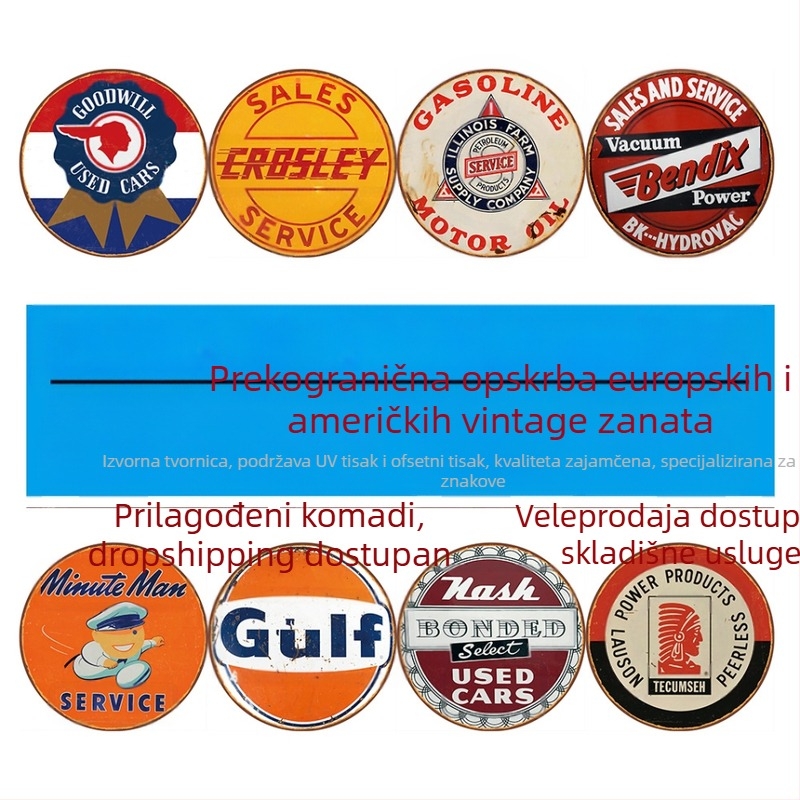 Vintage limena slikarska traka KTV dekorativni mural veleprodaja offset tisak UV tisak obrada Amazon AliExpress prekogranično