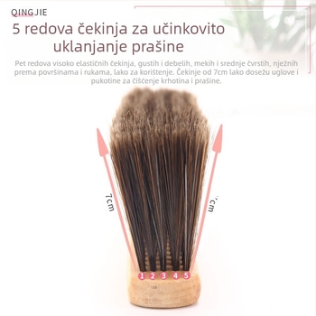 Četka za krevet, sofu, prekrivač, elektrostatičko čišćenje tepiha, mekana vuna, kućanska metla za metenje, uklanjanje prašine, višenamjenska mala metla za metenje