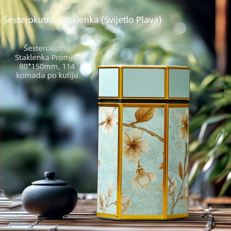 Nove nacionalne limenke čaja Tide, željezne limenke, opći crni čaj, zeleni čaj, mirisni čaj 50g125g, proizvođači praznih limenki čaja