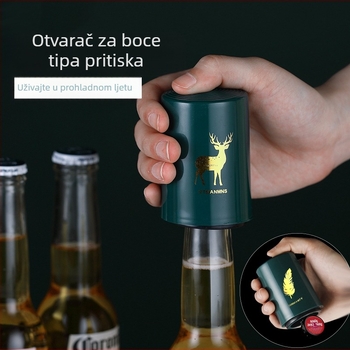 Otvarač za pivske boce, kreativni automatski otvarač za boce, kućno otvaranje vina, otvarač za boce od nehrđajućeg čelika